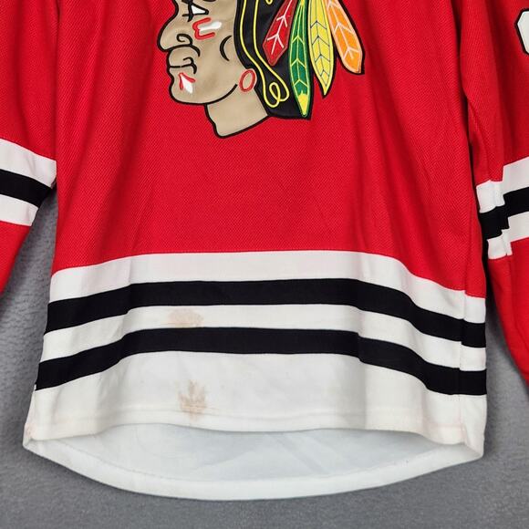 Chicago Blackhawks Hockey Jersey Mens 48 Red NHL Patrick Kane 88 Reebok CCM - Picture 6 of 14